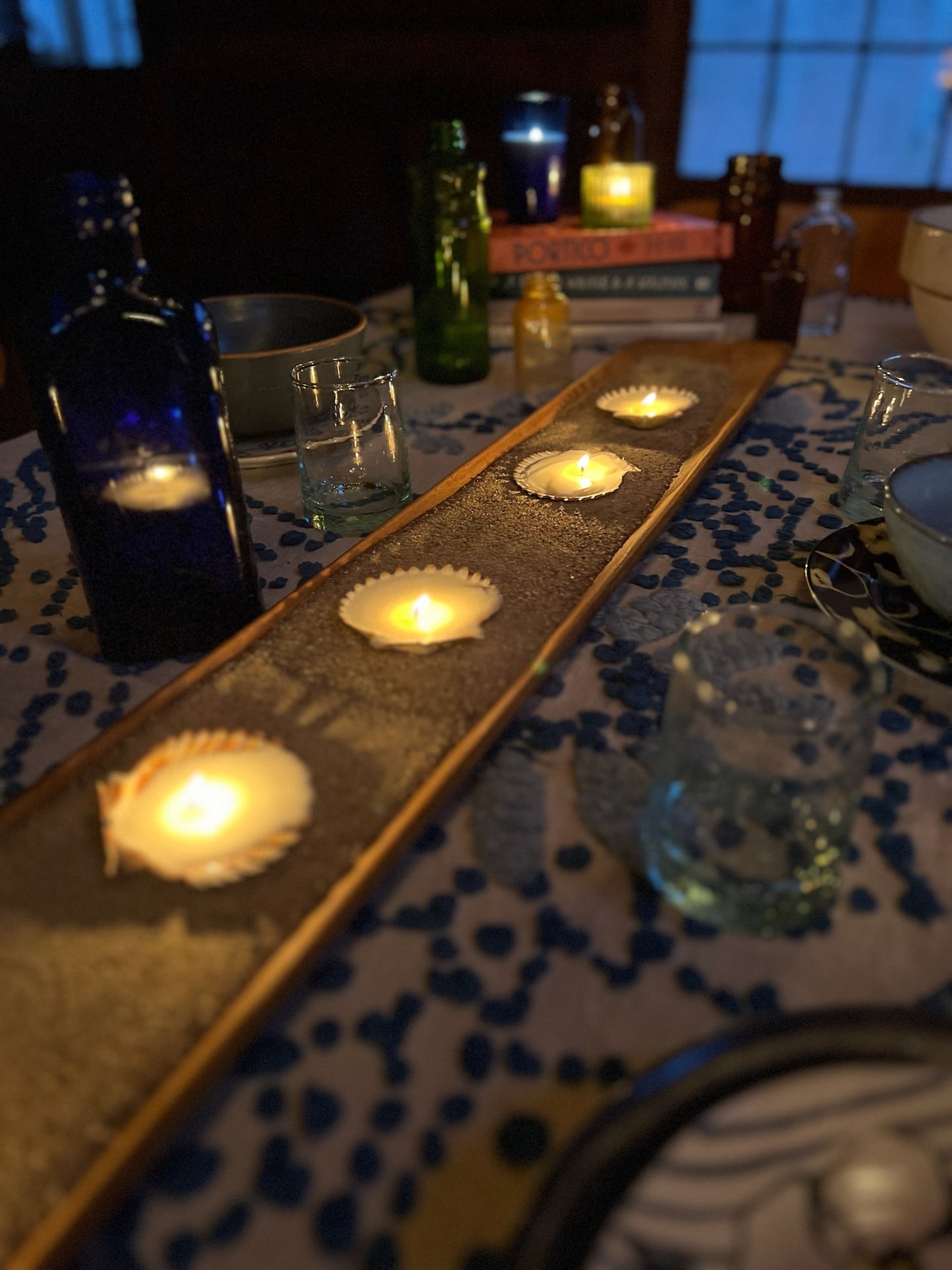 Scallop Seashell Candle