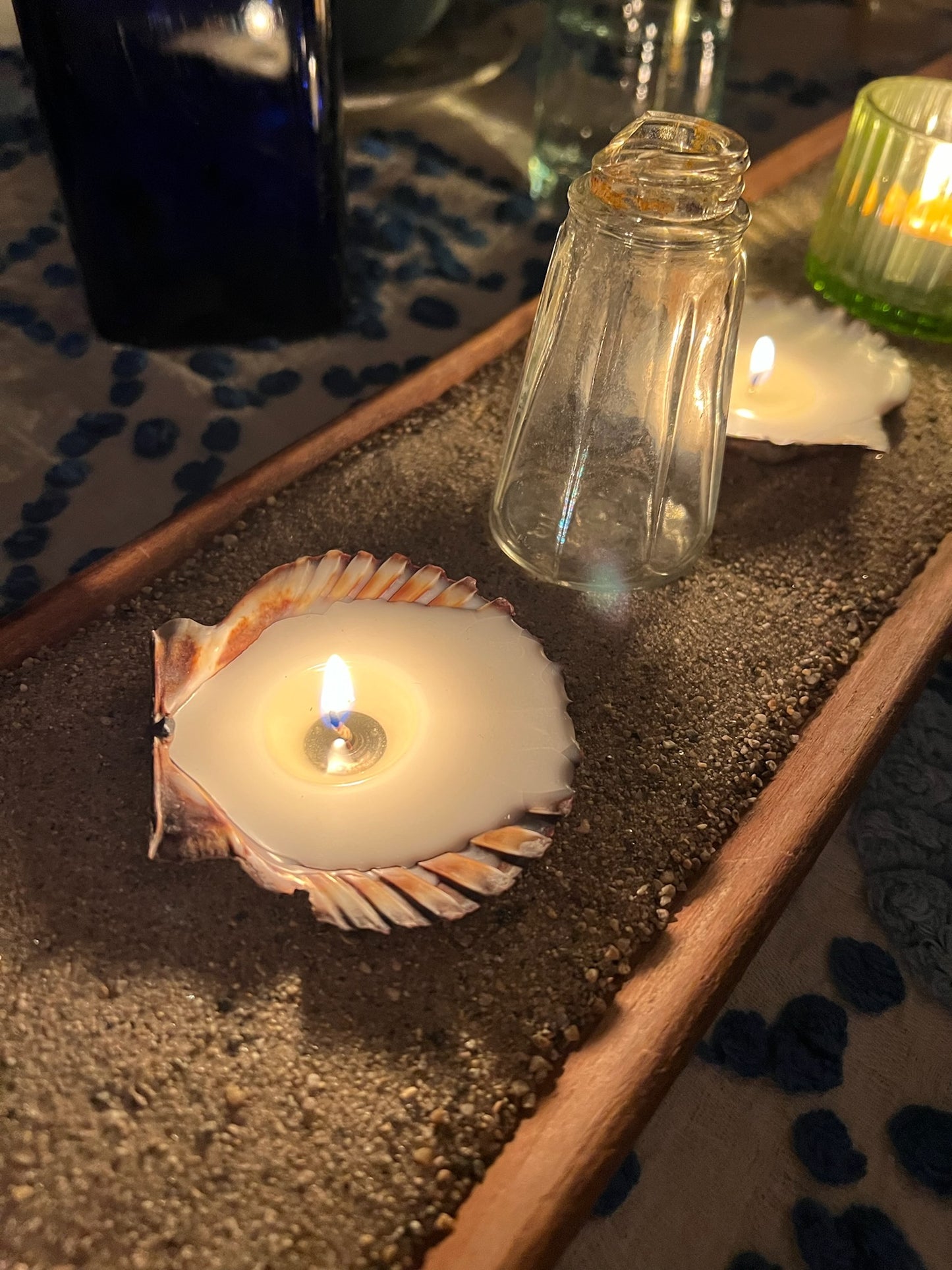 Scallop Seashell Candle