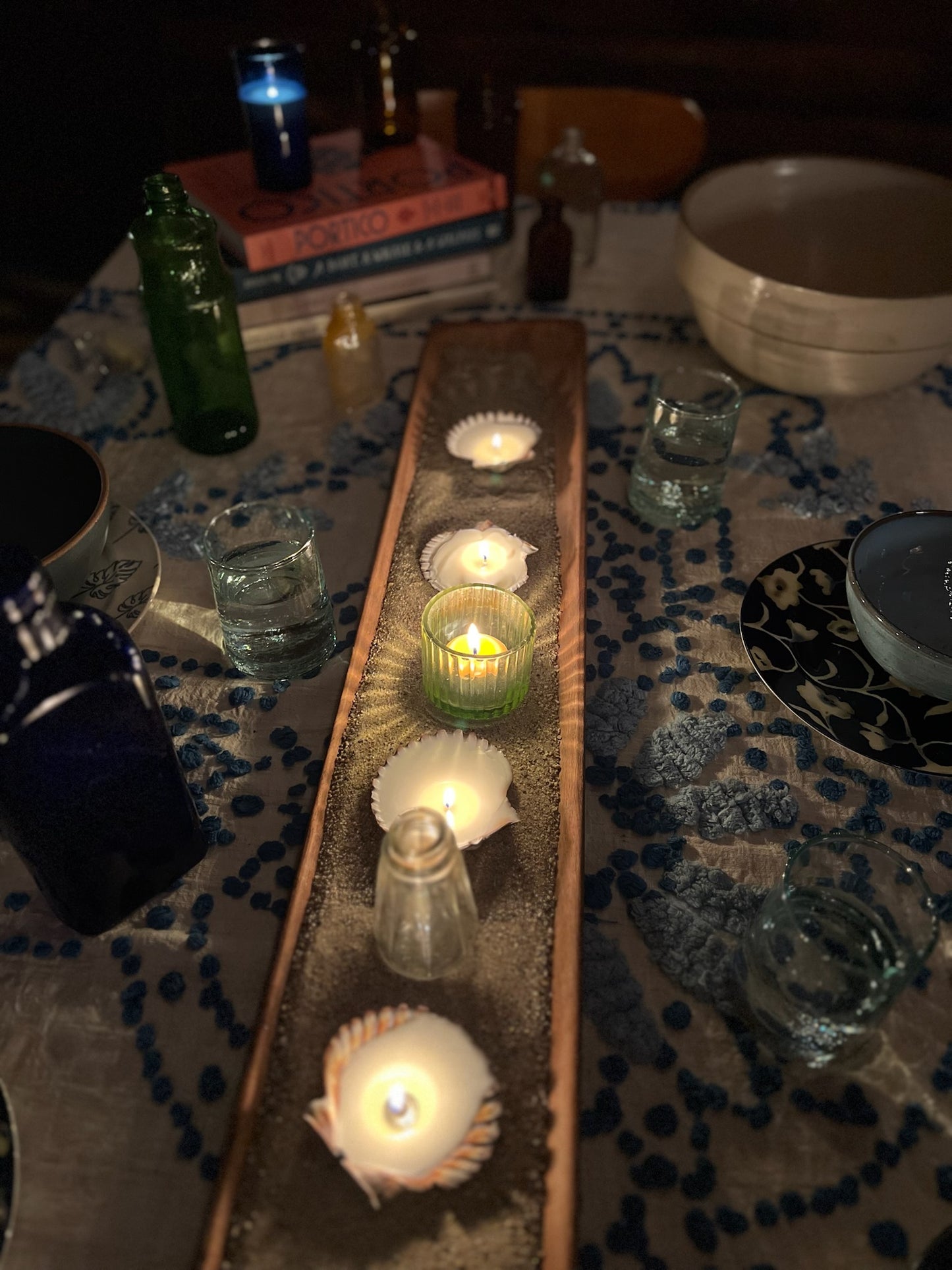 Scallop Seashell Candle