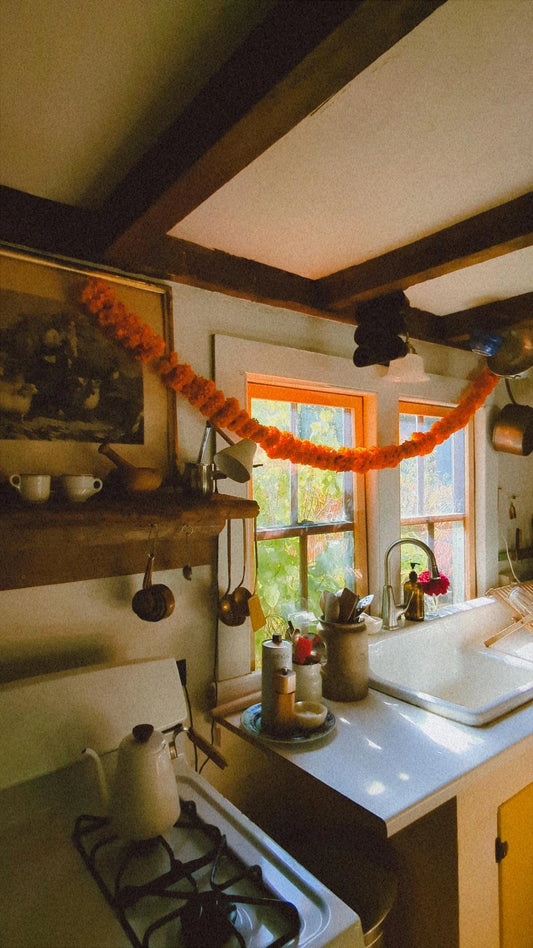 1   6FT marigold garland