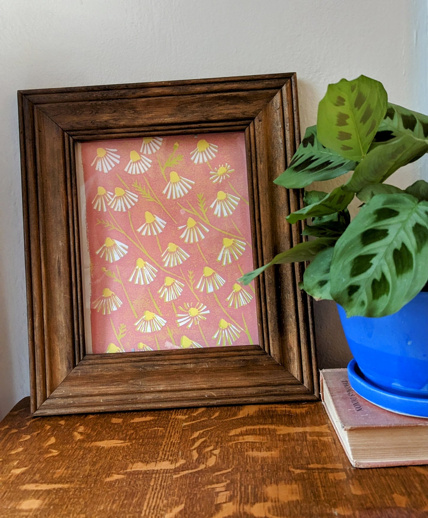 chamomile pink , 9 x 12